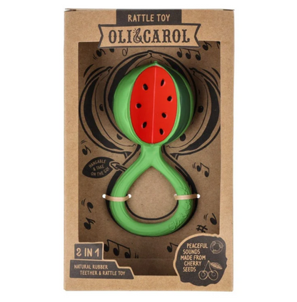 Rammelaar & bijtspeeltje - Watermeloen