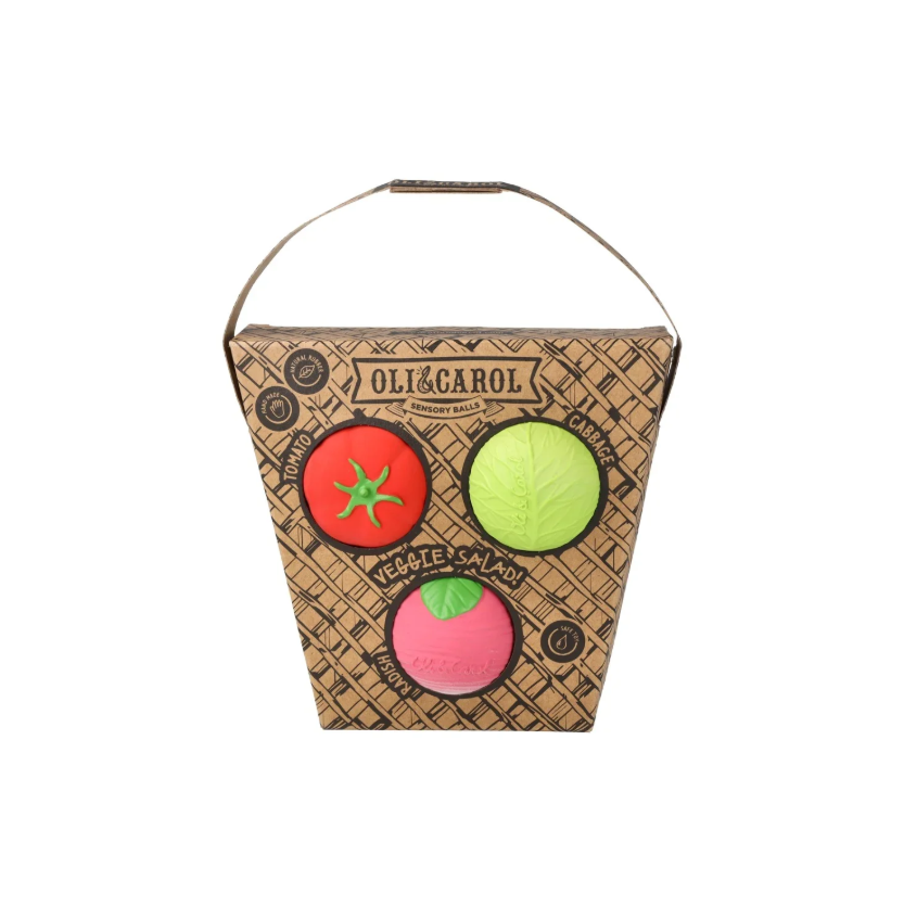Sensorische ballen - Veggie Salad