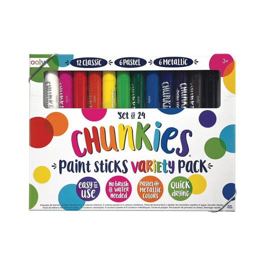 Ooly Chunkies Paint Sticks - verfstiften (24 stuks)