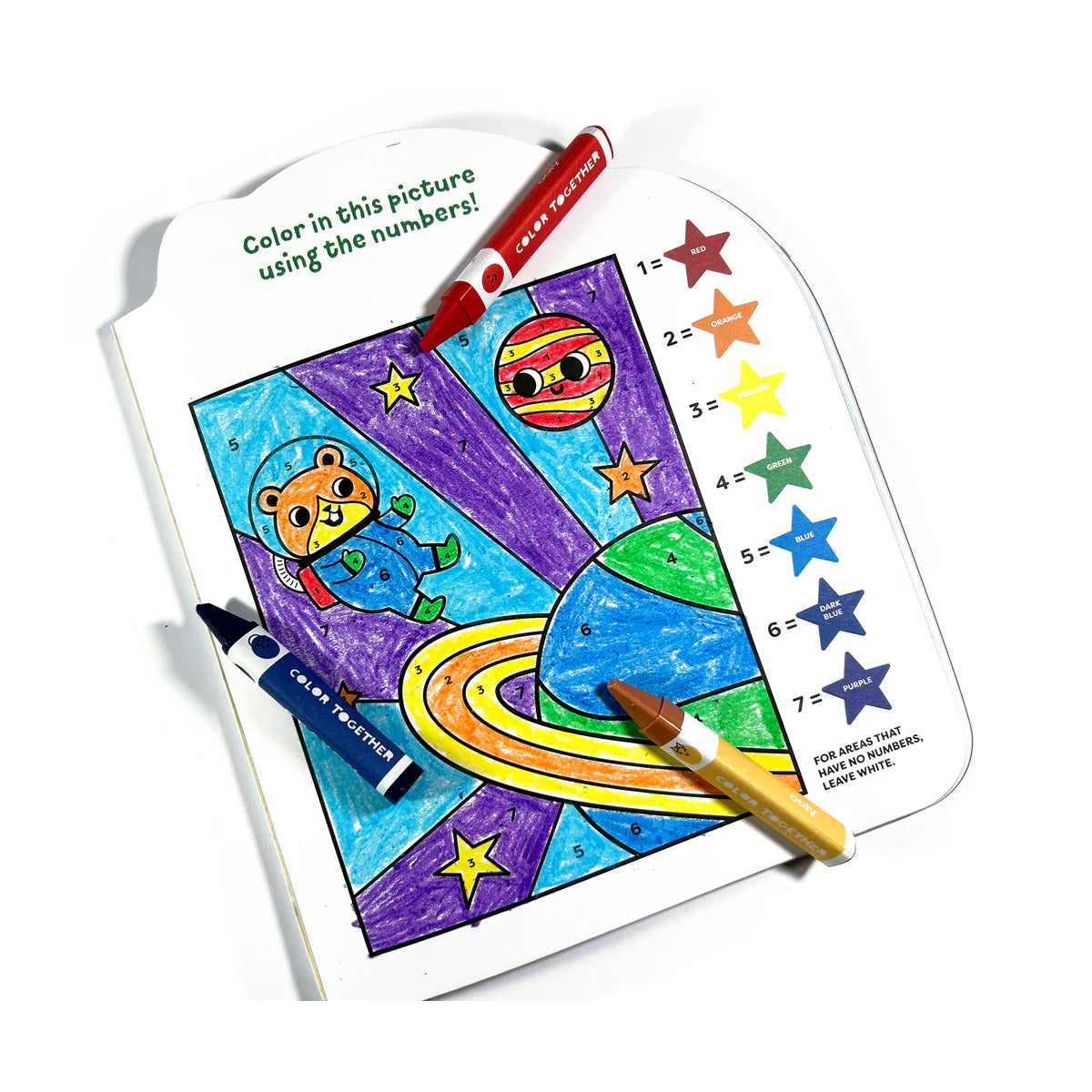 Ooly Color Together Triangle Crayons (18 stuks) – Ergonomische waskrijtjes met huidskleuren