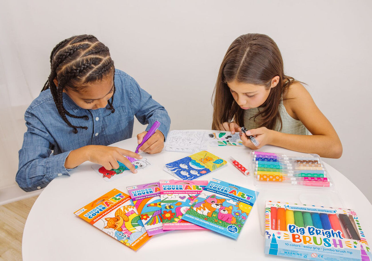 Ooly Undercover Art - kleuractiviteitenset