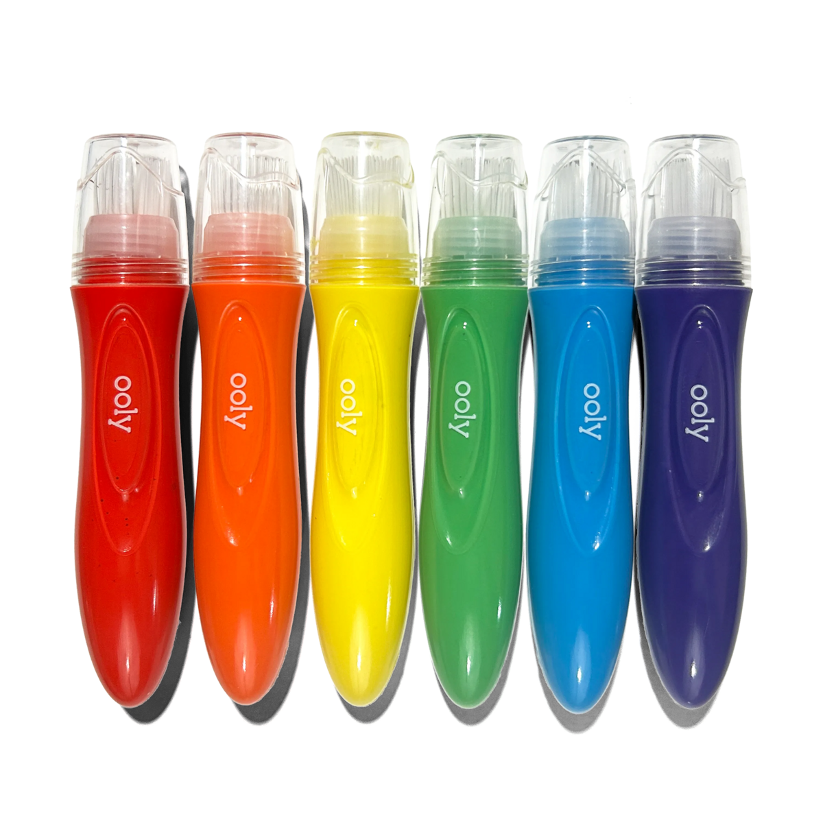 Ooly Squeezable Poster Paint Brushes - Knijpbare Verfpenselen