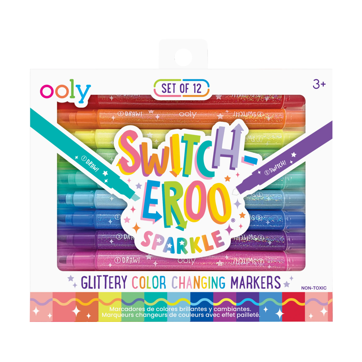 Ooly Switch-Eroo! - Kleurveranderende Glittermarkers