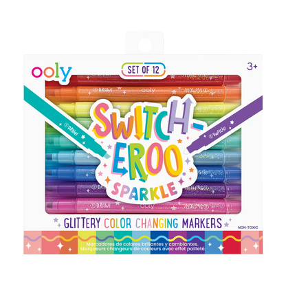 Ooly Switch-Eroo! - Kleurveranderende Glittermarkers