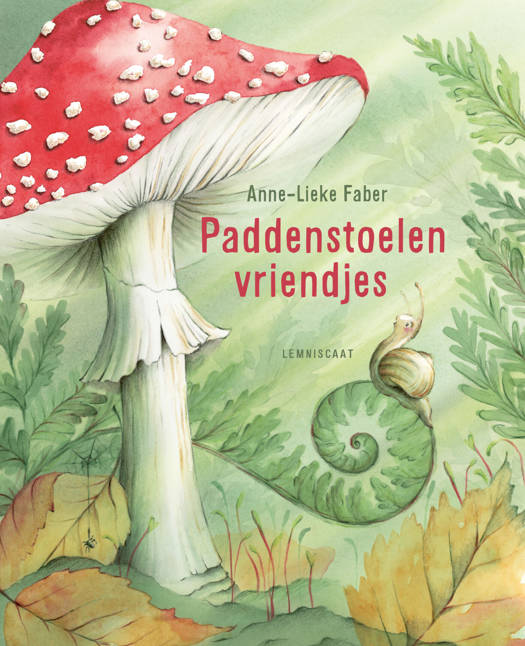 Paddenstoelenvriendjes - Anne-Lieke Faber (kartonboek)