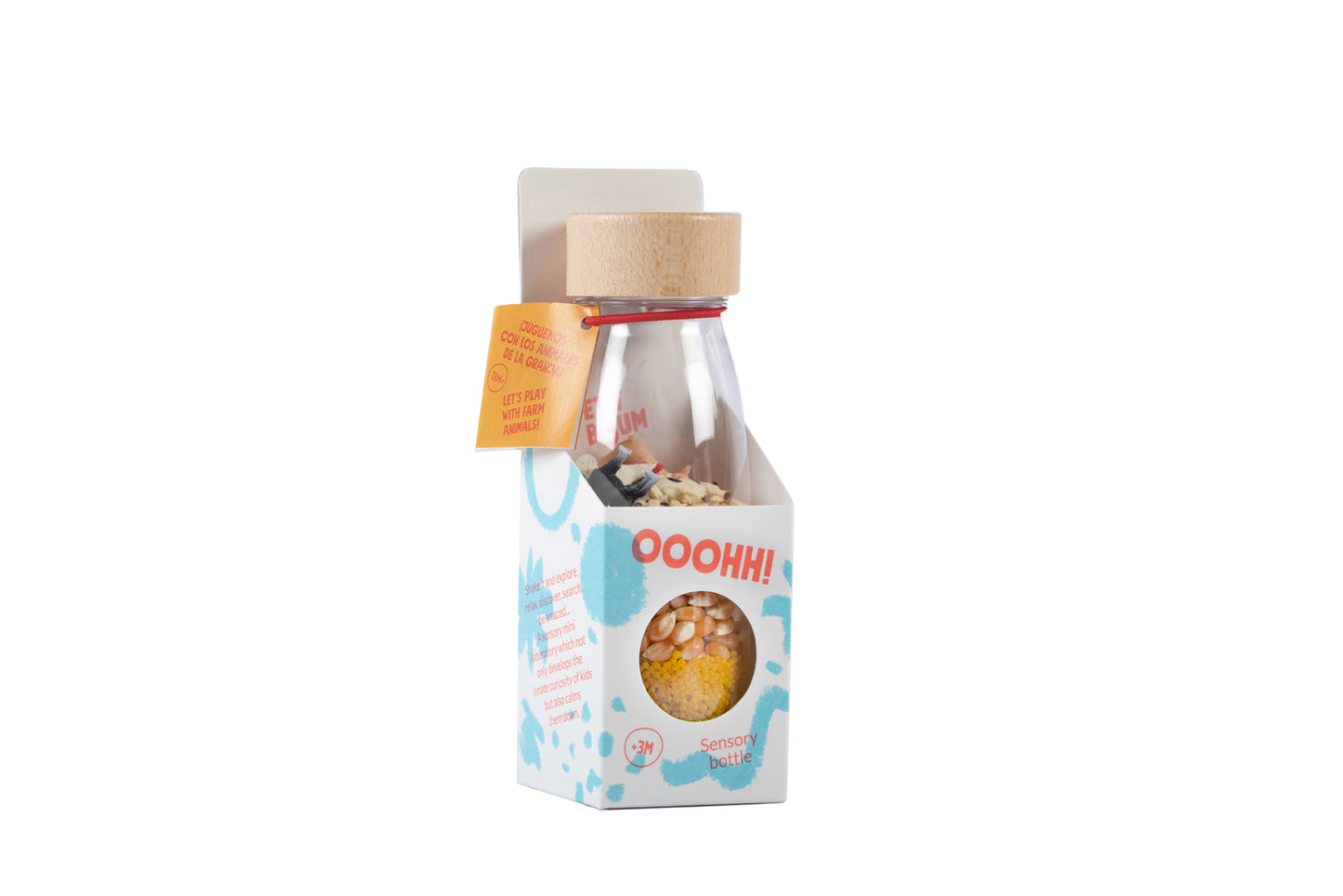 Sensorische fles boerderij