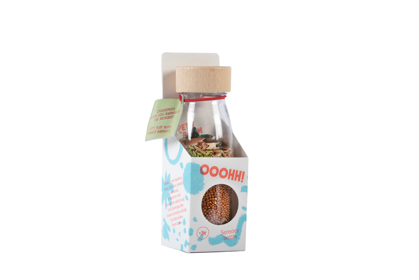 Sensorische fles bos