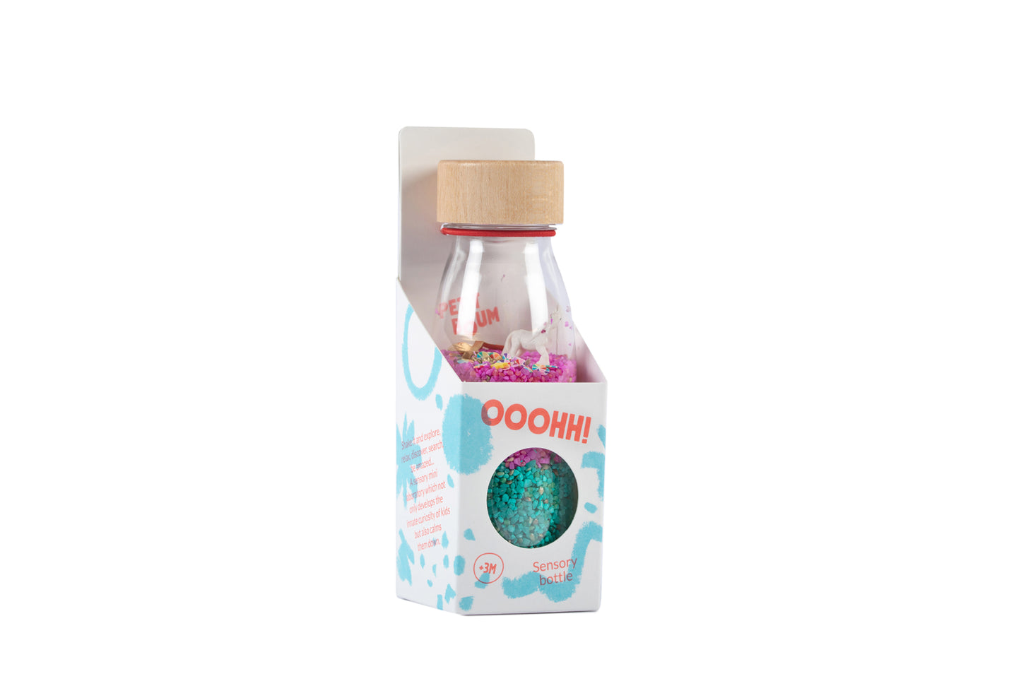 Sensorische fles eenhoorn