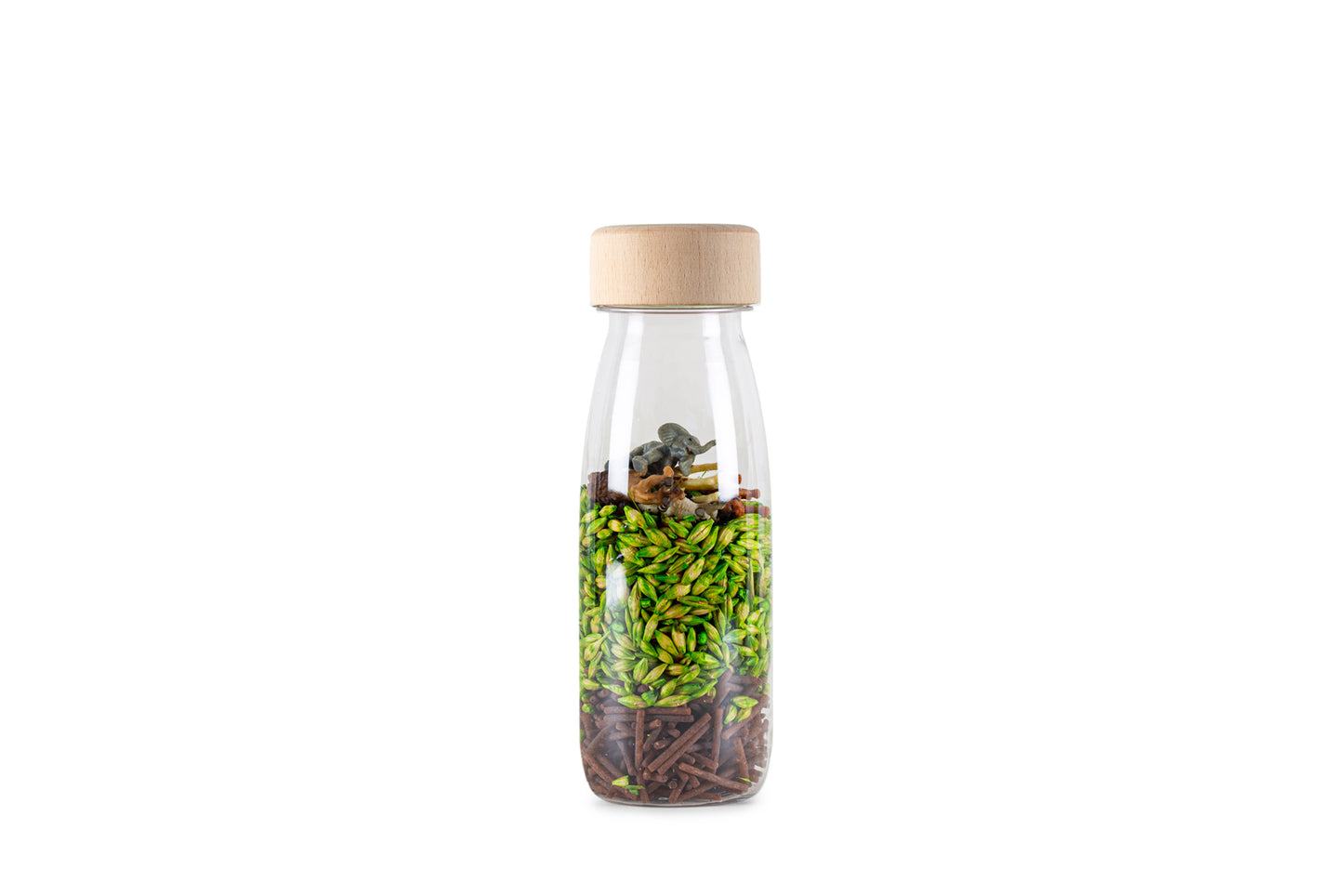 Sensorische fles jungle