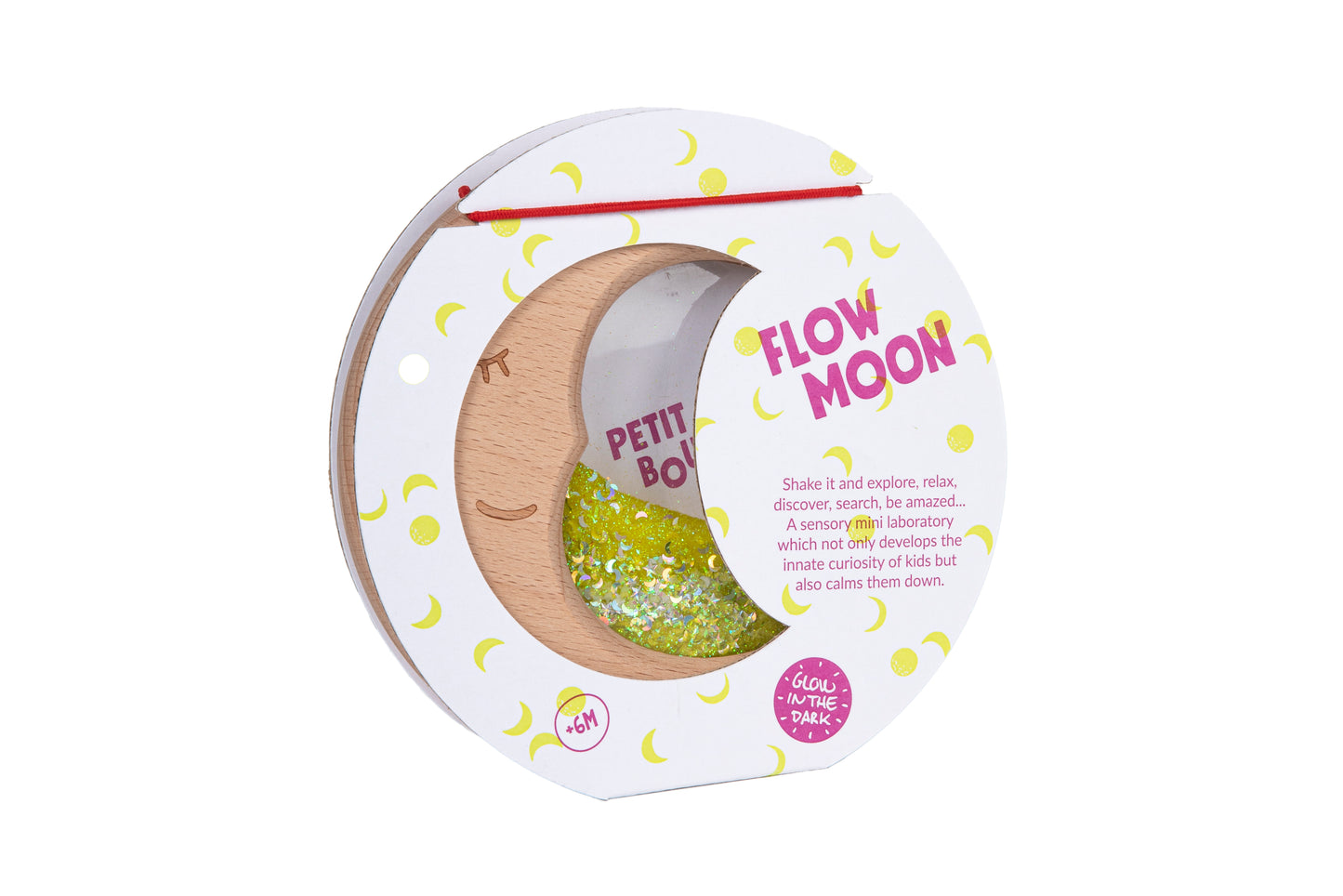 Sensorische gele maan - glow in the dark