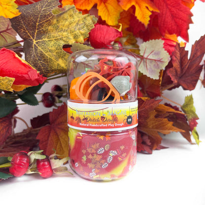 Play Pot met natuurlijk speeldeeg - Herfst