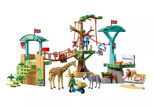 Playmobil Dierentuin - Wildernis Klimpark