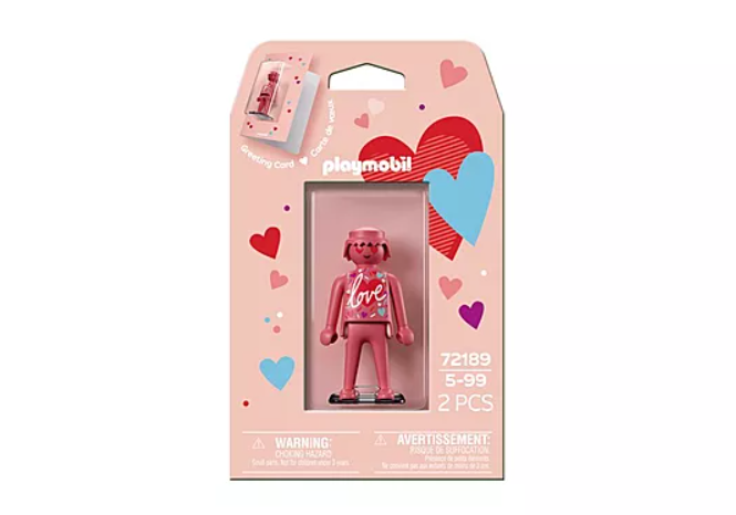 PLAYMOBIL wenskaart met figuur