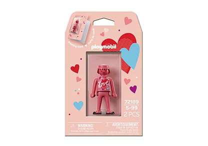 PLAYMOBIL wenskaart met figuur