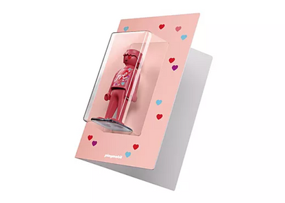 PLAYMOBIL wenskaart met figuur