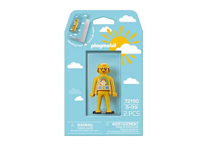 PLAYMOBIL wenskaart met figuur