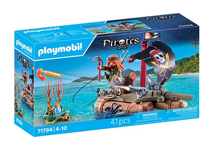 Playmobil Piratenvlot met schat