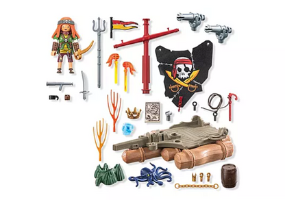 Playmobil Piratenvlot met schat