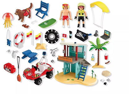 Playmobil Reddingstoren met strandbuggy