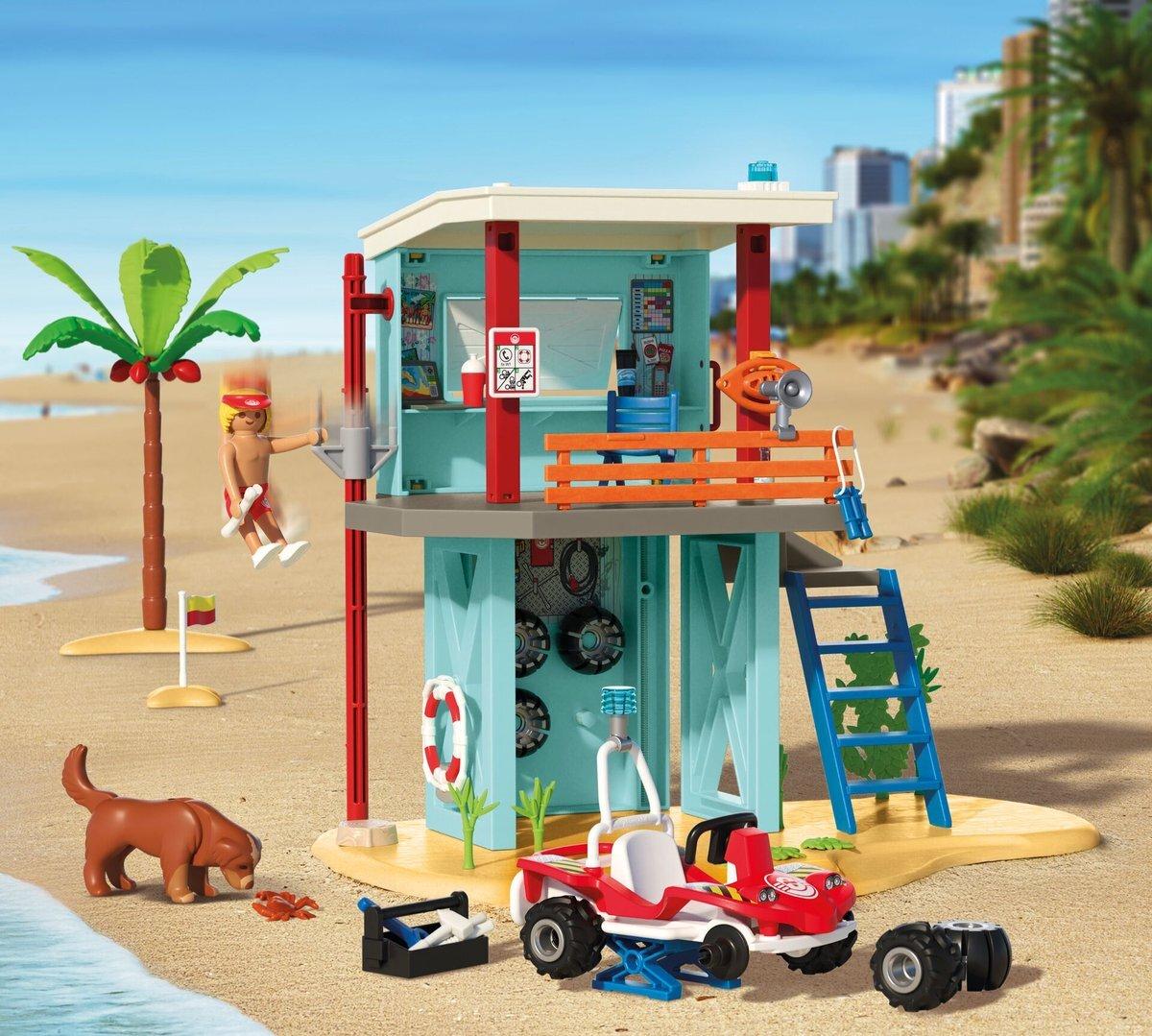 Playmobil Reddingstoren met strandbuggy