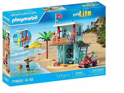 Playmobil Reddingstoren met strandbuggy