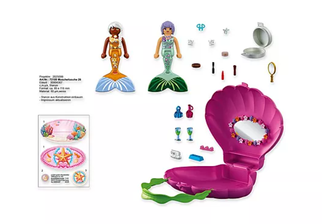Playmobil Zeemeermin Schelpentas