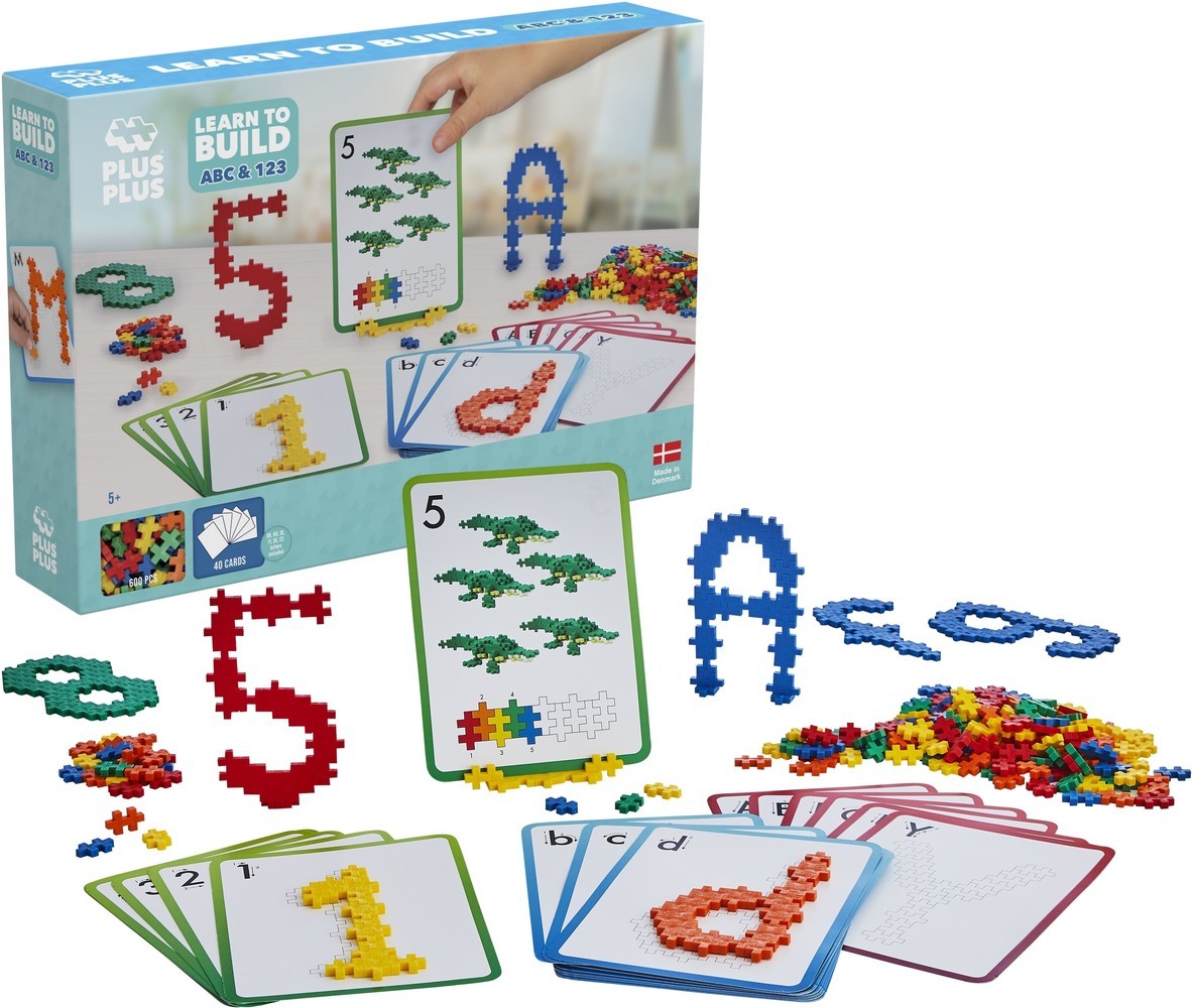 Learn To Build ABC/123 (600 stuks)