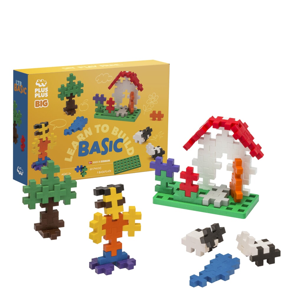 Plus Plus BIG Basic Learn To Build (60 stuks)