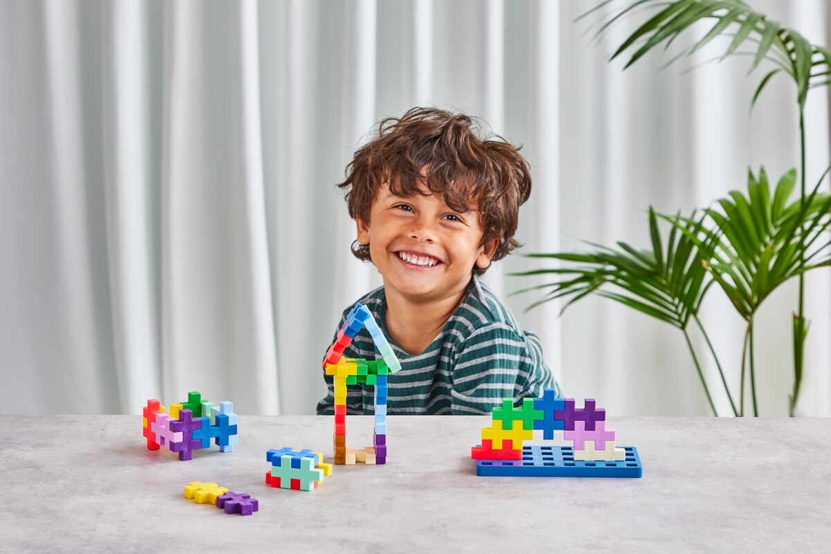 Plus Plus BIG Colorverse Learn To Build (60 stuks)