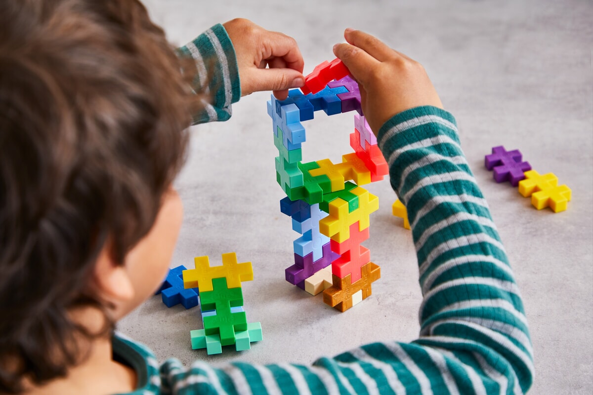 Plus Plus BIG Colorverse Learn To Build (60 stuks)