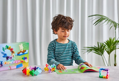 Plus Plus BIG Colorverse Learn To Build (60 stuks)