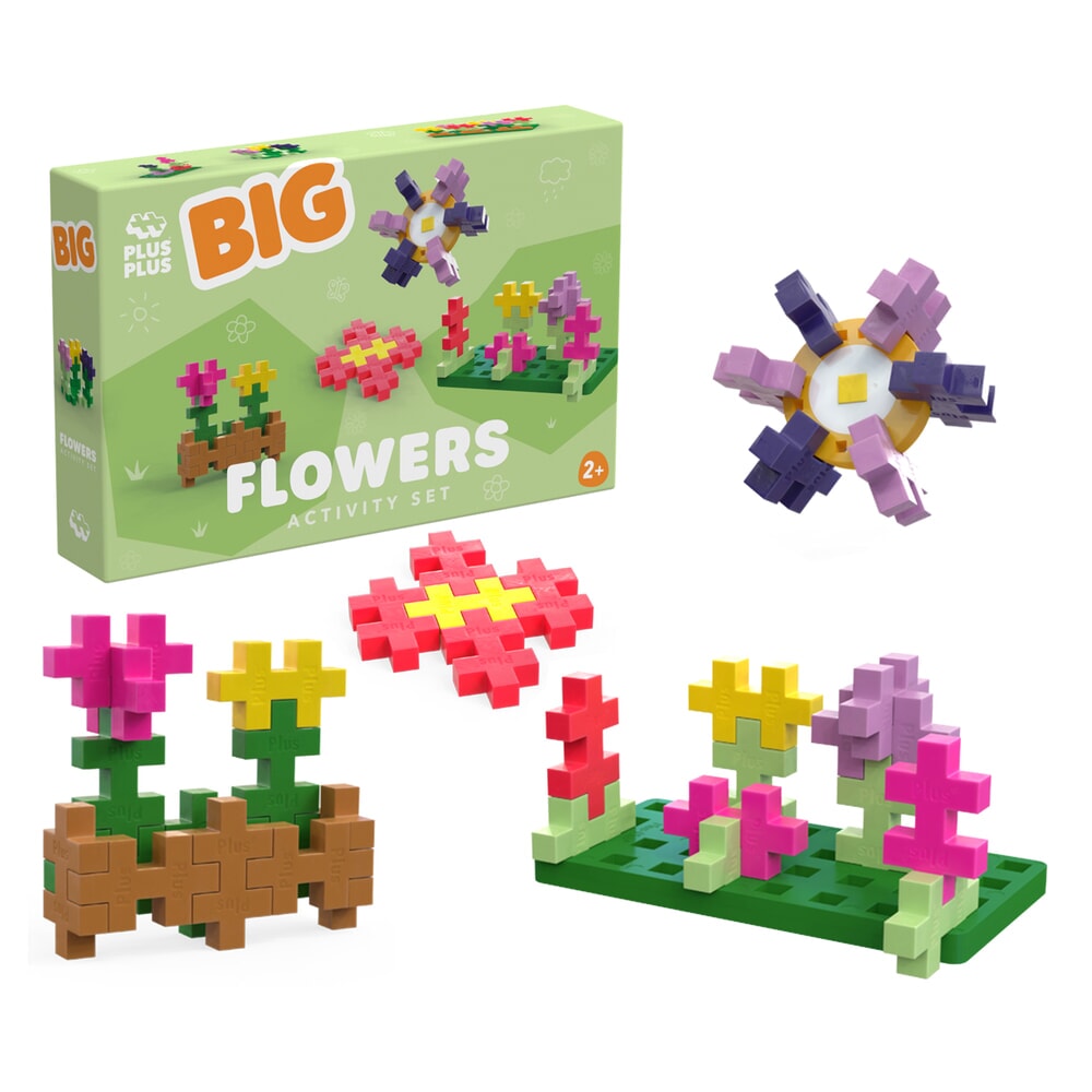 Plus Plus BIG Activity - Flowers