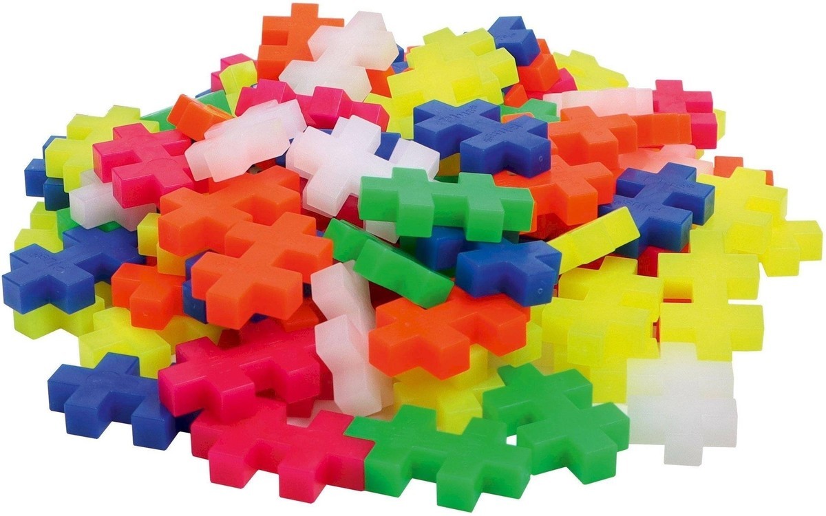 Plus Plus BIG Neon Mix (100 stuks)