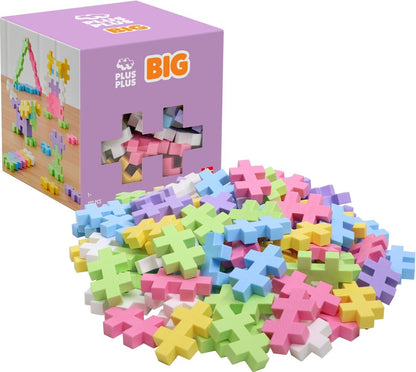 Plus Plus BIG Pastel Mix (100 stuks)