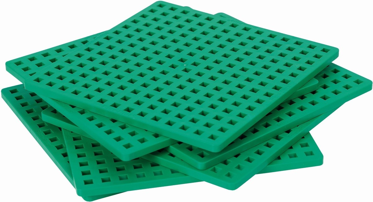 Plus Plus Bouwplaat groen (2 stuks)