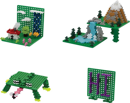 Plus Plus Bouwplaat groen (2 stuks)