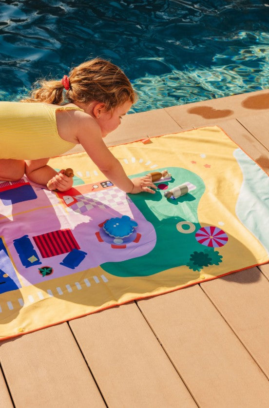 Quut - Play Towel Poppenhuis M 140 x 70 cm