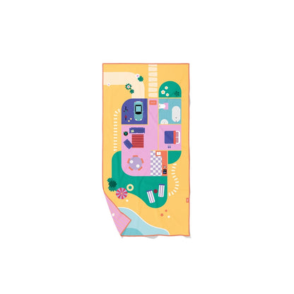 Quut - Play Towel Poppenhuis M 140 x 70 cm