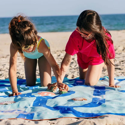 Quut - Play Towel Road XL 180 x 180 cm