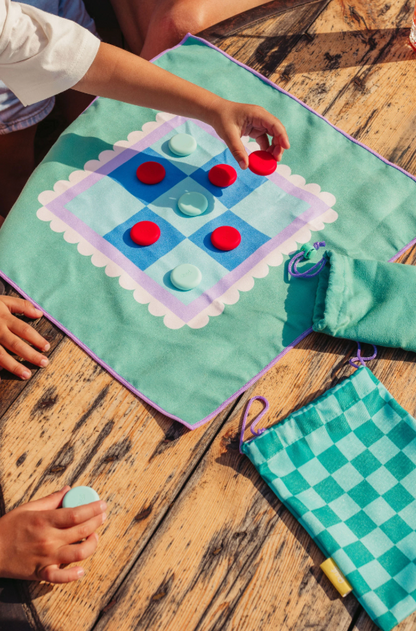 Quut - Travel Game - Paardenracespel / Tic Tac Toe