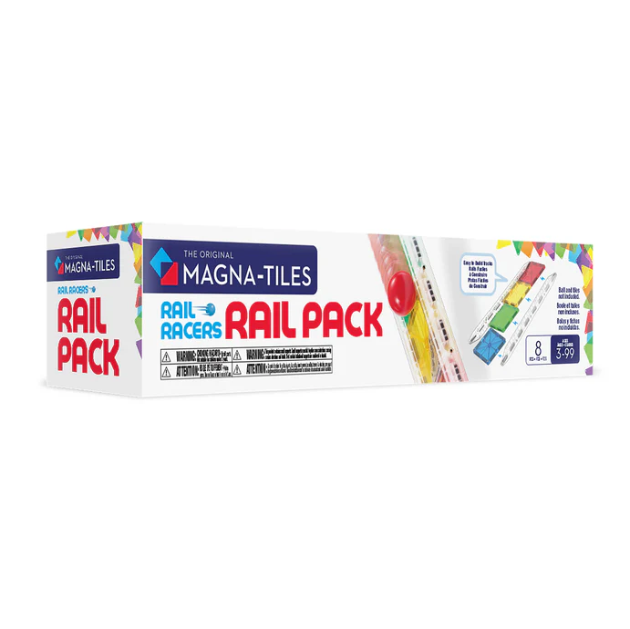 MagnaTiles® Rail Racers Rail Pack - 8-delig