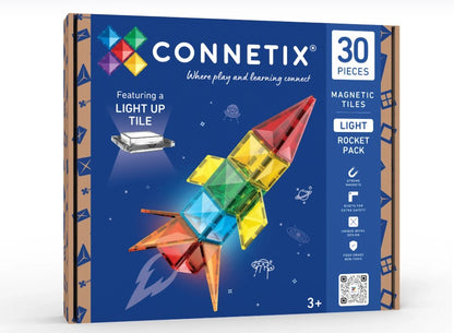 Connetix Light Rocket Pack - Bouw, ontdek en laat je creaties stralen