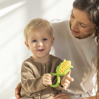 Rammelaar & bijtspeeltje - Maïs