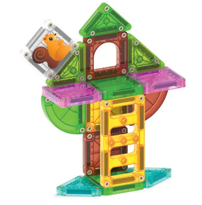 MagnaTiles Micro Mags Travel Set - Tree House (24 st)