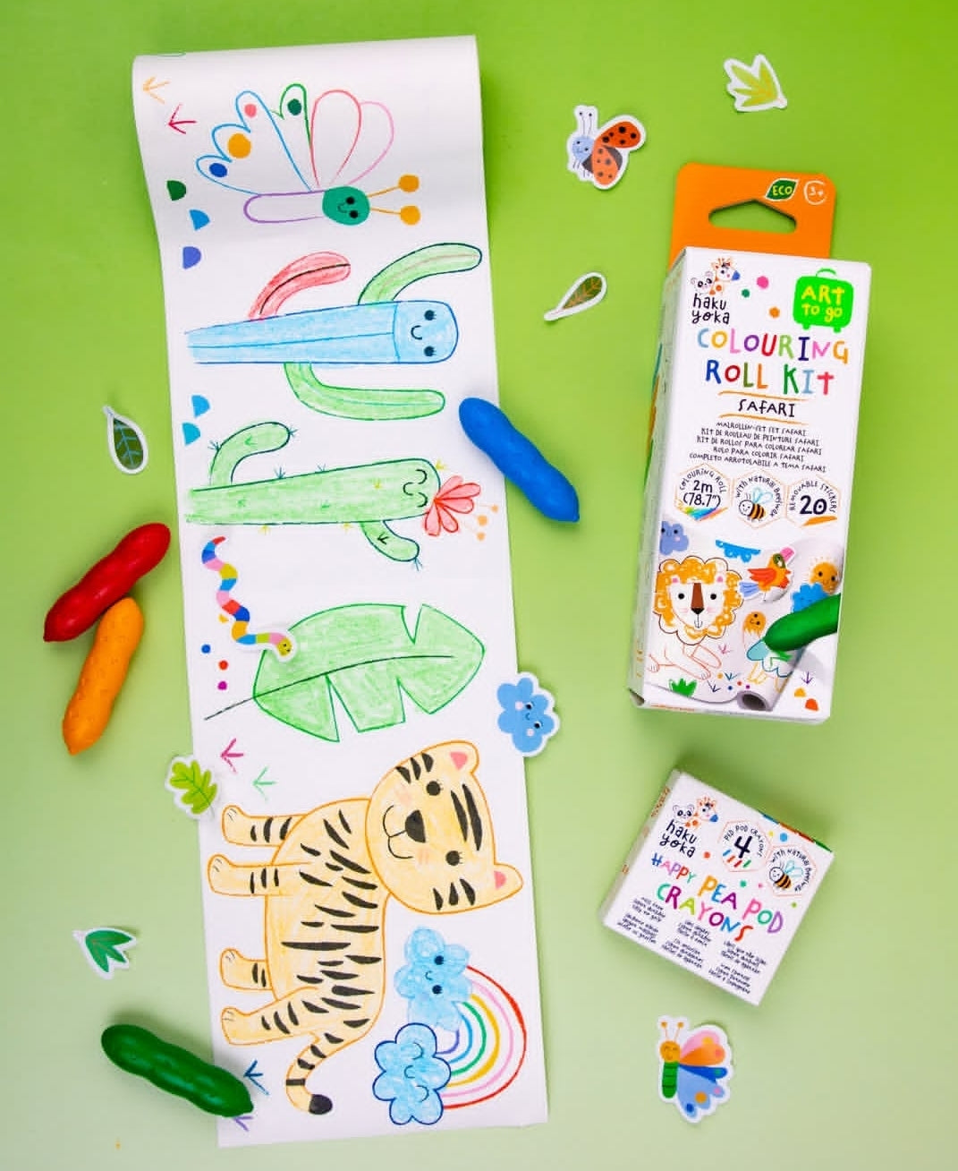 Kleurrol - thema safari