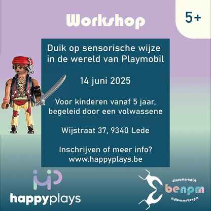 Sensorische Playmobil workshop