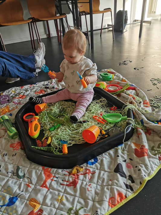 Speelsessie Messy Mini's