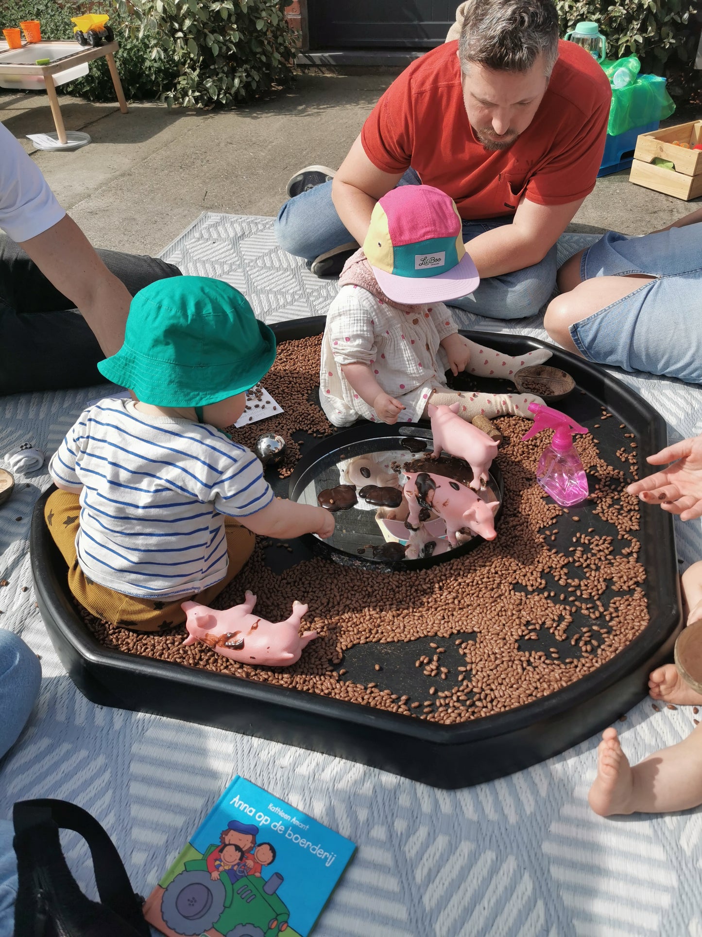 Speelsessie Messy Mini's