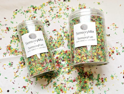 Sensoryfun speelrijst flower power mix