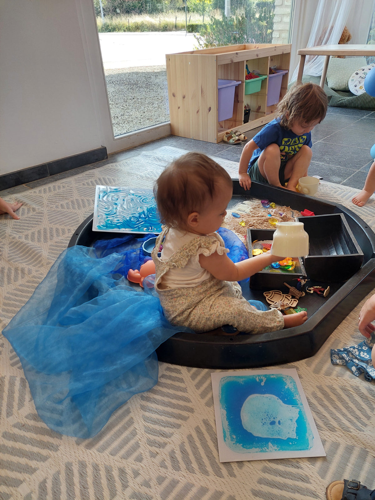 Speelsessie Messy Mini's